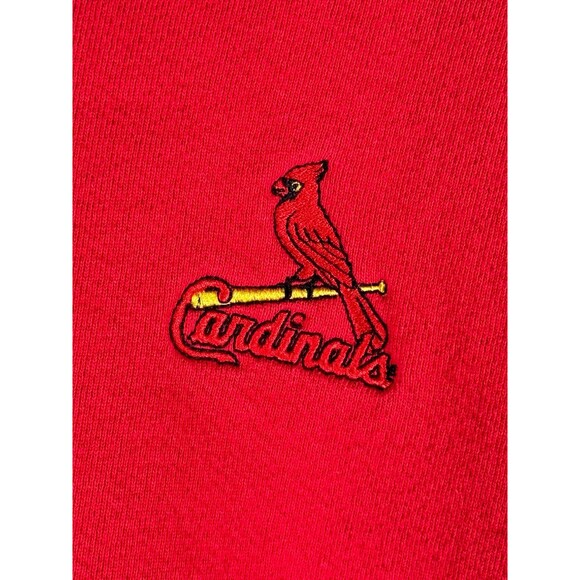 Vintage St Louis Cardinals MLB Baseball Crewneck Sweater Lee Large USA - Picture 4 of 8